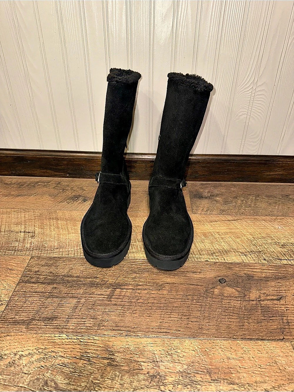 Koolaburra by UGG Elista Black Tall Winter Boots